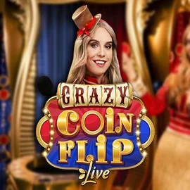 Try Crazy Coin Flip slot by Evolution on casinachocasinoo.com – logo image