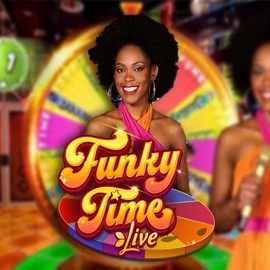 Funky Time by Evolution, showcased at casinachocasinoo.com – game logo