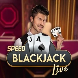 Speed Blackjack online game logo by Pragmatic Play on casinachocasinoo.com