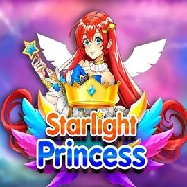 Starlight Princess online game logo by Pragmatic Play on casinachocasinoo.com