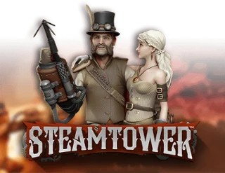 Official Slots logo: Steam Tower Slot by NetEnt at Casinacho Casino